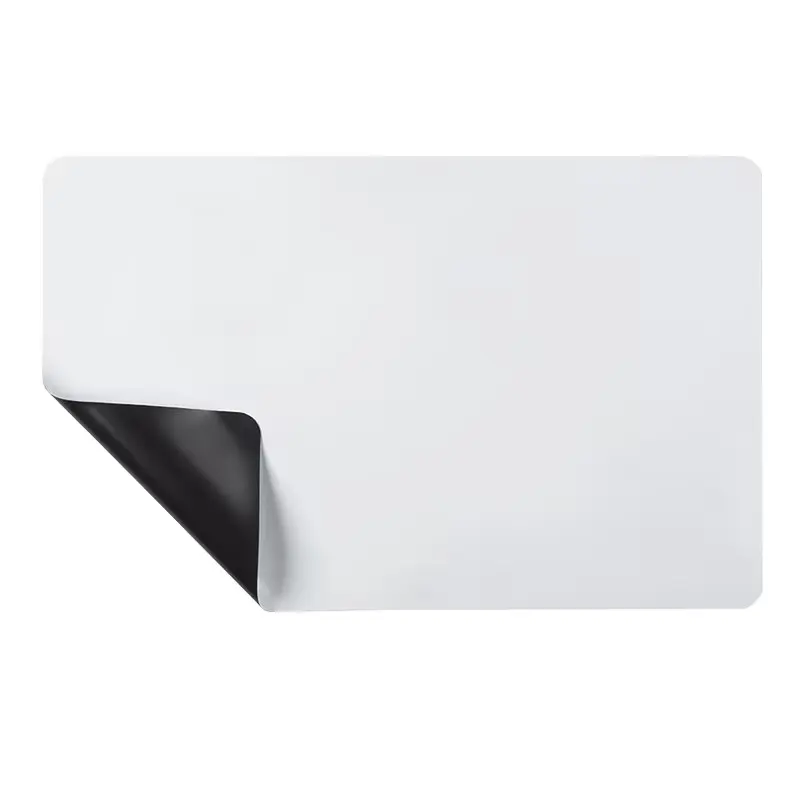 Magnetic dry erase board fridge white board sheet easy to write and clean flexible refrigerator whiteboard for Kitchen Memo