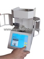 Tensiomètre de surface d'huile HOPU HZL avec couvercle coupe-vent, tensiomètre de laboratoire pour liquides, 220V 40W, montage au sol