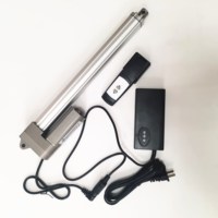 Kit d'actionneur linéaire à aimant permanent 12V avec télécommande filaire pour appareils électroménagers et vélos électriques
