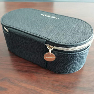 PU travelling zipper Mirror <b>Dressing</b> <b>up</b> jewellery case leatherette collection leather Cosmetic gift <b>boxes</b> - Product Image 2