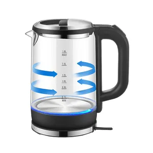 Электрический кофейный чайник, 1,8 л, 360 градусов, Вращающаяся база, гостиничный электрический чайник, бытовой беспроводной электрический чайник, 110 В