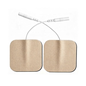 Électrodes carrées réutilisables Konmed KM-805 5x5cm/2*2 pouces pour la rééducation et la physiothérapie à domicile, coussinets TENS pour soulager la douleur - Product Image 3