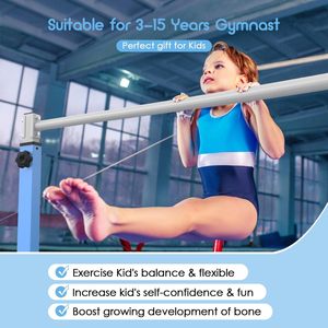 <span class=keywords><strong>Barre</strong></span> de gymnastique pliable pour enfants, réglable en hauteur, <span class=keywords><strong>barre</strong></span> horizontale, <span class=keywords><strong>barre</strong></span> d'entraînement junior, bon prix, en vente - Product Image 6
