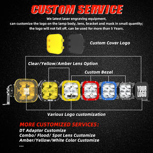 Barra de Luz LED Todoterreno de 160W, Súper Brillante, Personalizada para Camionetas, Autos y SUV, de 22 y 32 Pulgadas, para Polaris RZR <span class=keywords><strong>Defender</strong></span>, con Kit de Conexión - Product Image 6