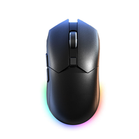 Ratón Óptico para Juegos RGB Personalizado, Ergonómico, Impermeable, Recargable, Inalámbrico, de Tres Modos, para Computadora Portátil