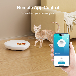 Produits électroniques intelligents <span class=keywords><strong>pour</strong></span> animaux de compagnie, bol <span class=keywords><strong>pour</strong></span> nourriture sèche <span class=keywords><strong>et</strong></span> humide <span class=keywords><strong>pour</strong></span> chat, distributeur de nourriture programmable via application intelligente, distributeur automatique de nourriture fraîche réfrigérée <span class=keywords><strong>pour</strong></span> chien - Product Image 1