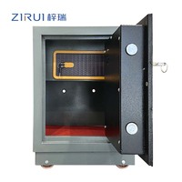 Coffre-fort en acier massif avec serrure électronique, boîte de dépôt ignifuge pour hôtel, maison, bijoux, argent, coffre-fort en métal