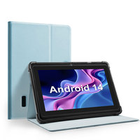 Tablette pour enfants 7 pouces Android 14, tablette pour enfant WiFi, tablette de jeu, RAM 2 Go, ROM 16 Go, tablettes professionnelles pour adultes