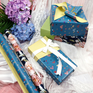 กระดาษห่อของขวัญพิมพ์ลายสองด้าน ขนาดใหญ่ สำหรับวันวาเลนไทน์ วันแม่ วันพ่อ งานฉลองวันเกิด - Product Image 3