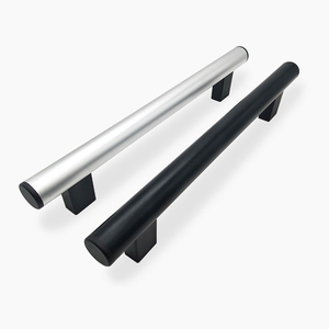 LS415 Cabinet Pulls Black / Sliver Square T Bar Kitchen Bathroom Cupboard <strong>Chest</strong> <strong>Drawer</strong> <strong>Handles</strong> and Heavy Duty CNC Machine Knobs - Product Image 4