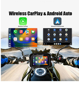 5 "phổ không dây xe máy màn hình cảm ứng Android tự động hiển thị Navigation với Carplay dual-bt động cơ Carplay màn hình - Product Image 4
