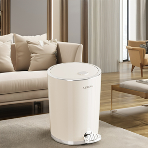 Chân-vận hành Thùng rác với bên trong đa chức năng vòng thép không gỉ Trans có thể rác cho nhà bếp và nhà sử dụng. - Product Image 6