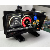 Tableau de Bord LCD 12,3 Pouces Combiné d'Instruments Virtuel Compteur de Vitesse et Odomètre de Voiture Pour Nissan GTR R35 2009-2022