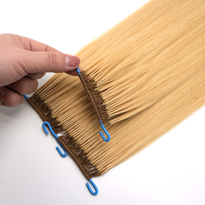 Estensioni di <span class=keywords><strong>Capelli</strong></span> Vergini Coreani di Alta Qualità con Doppio Nodo Invisibile in Filo di <span class=keywords><strong>Cotone</strong></span> - Product Image 6