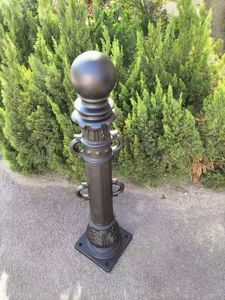 Poteau de signalisation <span class=keywords><strong>anti</strong></span>-accostement en fonte Art Déco Hebei SHENGRI, hauteur 870 mm, qualité ingénierie, réfléchissant - Product Image 5