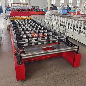 Macchina per la formatura del rotolo di mattonelle a parete vetrata a freddo ondulata per il profilo del tetto - Product Image 4