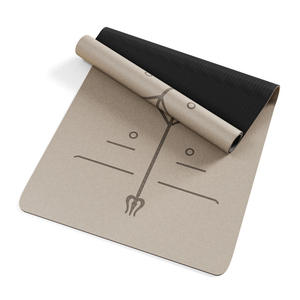 Esterilla de <span class=keywords><strong>Yoga</strong></span> Antideslizante YOURAN Extra Ancha de 80 cm, de Goma PU Sólida de Alta Calidad, Acolchada, 183 cm de Largo, 8 mm de Grosor, con Correa de Transporte y Plegable - Product Image 6