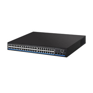 สวิตช์ PoE แบบจัดการได้ S5800WP-48G-4S รองรับกิกะบิตเต็มรูปแบบ 4SFP+48GE L2+ พร้อมบริดจ์ PoE สูงสุด 600W สำหรับอุปกรณ์ใยแก้วนำแสง FTTX ยี่ห้อ Zikun - Product Image 3
