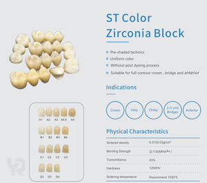 ST <span class=keywords><strong>Zirconia</strong></span> สำหรับทันตกรรม Lab - Product Image 2