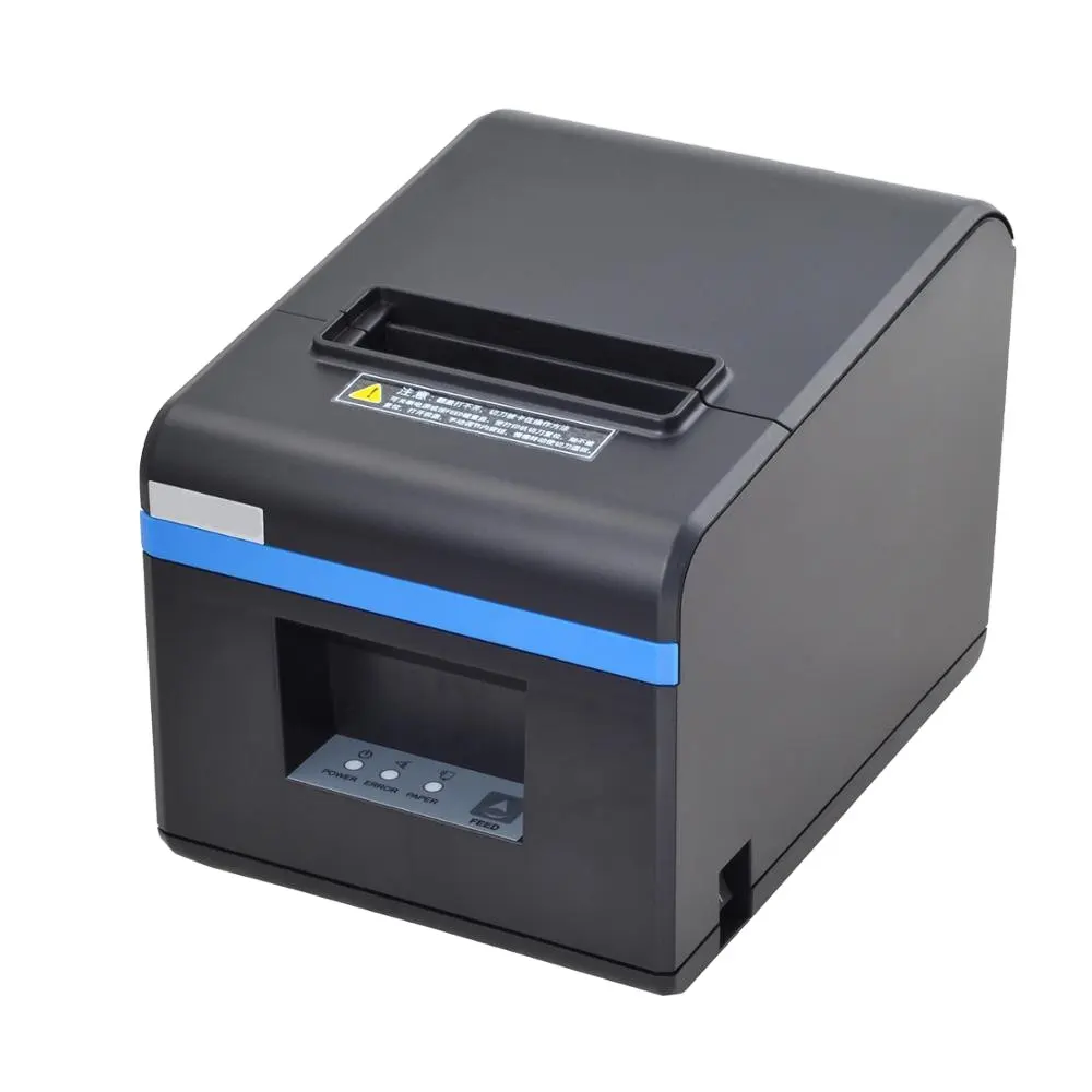 Jepod เครื่องพิมพ์ใบเสร็จด้วยความร้อน XP-N160II 3นิ้วเครื่องพิมพ์ใบเสร็จ POS80เครื่องพิมพ์ใบเสร็จ