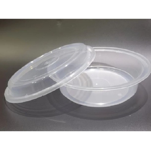 Inyección de PP transparente Contenedores de alimentos plegables desechables Seguro para microondas Ecológico Frescura Preservación Preparación de comidas - Product Image 1