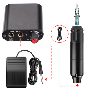 Kit Profesional de Máquina de Tatuar Rotativa con Fuente de Alimentación, Cartuchos, Agujas y Set de Inicio para Principiantes - Product Image 2
