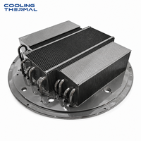 Dissipateur thermique pour CPU en cuivre avec tube thermique, mèche filtrante frittée nickelée, pour PC de jeu et ordinateur de bureau, refroidissement par air