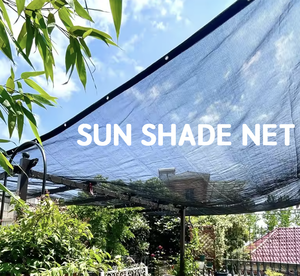 Venta al por mayor personalizada 80% negro virgen HDPE 4*100m protección UV agrícola al aire libre resistente parasol red - Product Image 2