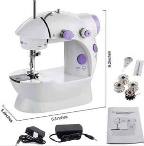 Multi <b>Function</b> Programmable Walking Foot Electric Portable Mini Sewing Machine Household Clothing Leather Fabric Ultrasonic - Product Image 2