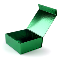 Caja de Regalo Plegable de Cartón Rígido de Lujo con Cierre Magnético, Laminación Mate en Relieve y Recubrimiento UV para Crema Facial de Papel Blanco