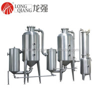 Évaporateur à simple effet, concentrateur à double effet, concentrateur multi-effets 100L-10000L/H pour la concentration de produits laitiers, de jus et de sirops