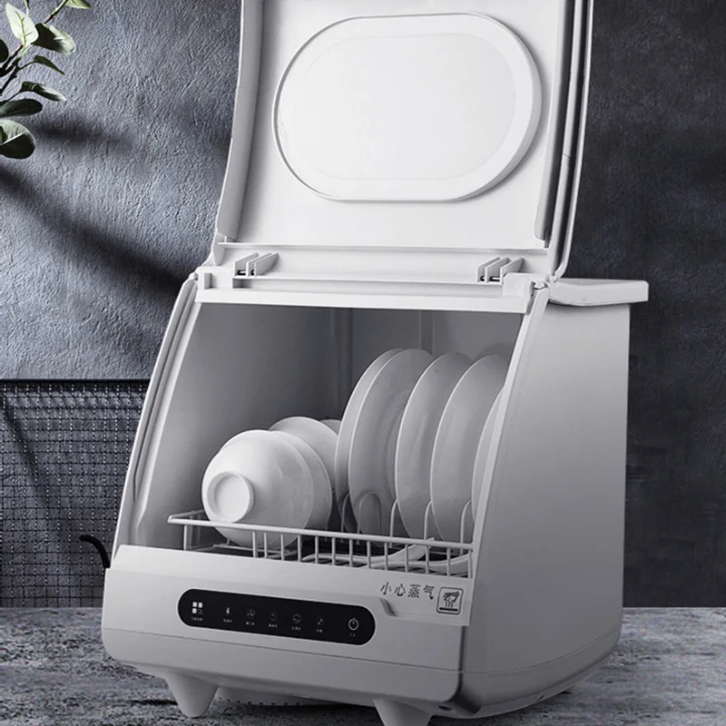 Customizable Smart Built-in Mini Dishwasher Fully Automatic 4 Sets Capacity Class Energy Efficient Easy Install for Household