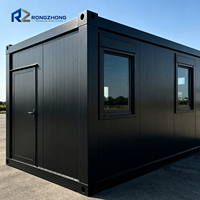 Maison conteneur pour chambre à coucher, étanche, insonorisée, facile à transporter, résistante à la rouille