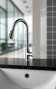 <span class=keywords><strong>Robinet</strong></span> de salle de bain thermostatique à économie d'eau le plus vendu avec aérateur anti-éclaboussures et surface chromée polie miroir pour usage hôtelier - Product Image 5