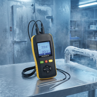 Enregistreur de données de température numérique haute précision Tzone RTD PT100, thermomètre à résistance thermique numérique, capteur