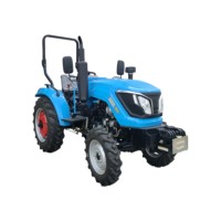 Petits tracteurs à roues puissants 4x4 de fabrication chinoise 35hp 4wd importés de ferme à vendre avec des prix bon marché