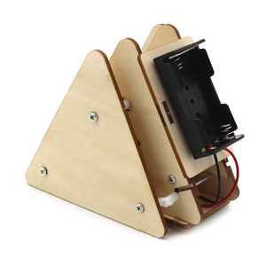 Kit d'assemblage de robot triangulaire, modèle d'expérimentation scientifique et physique pour l'éducation STEM, jouet éducatif pour étudiants, apprentissage DIY - Product Image 4