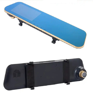 Cámara dual delantera y trasera espejo retrovisor para coche grabadora de conducción 4,3 pulgadas full HD 1080p caja negra montada en coche HD <span class=keywords><strong>DVR</strong></span> - Product Image 4