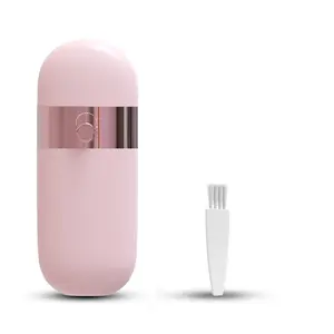 पेशेवर महिला गुलाबी बाल हटाने वाली डबल-हेड हेयर रिमूवर होम एपिलेटर मशीन पूरे शरीर के लिए रोशनी के साथ