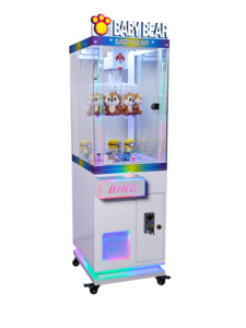 Mới nhất Mini clip giải thưởng trò chơi máy đồng xu hoạt động giải thưởng Arcade Đồ chơi máy bán hàng tự động chất lượng clip giải thưởng Quà Tặng Claw Máy trò chơi - Product Image 5