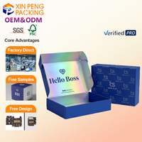 Caja de Regalo Magnética de Cartón Plateado de Lujo, con Logotipo Personalizado Impreso, Protección UV Inversa, para Cosméticos y Electrónicos