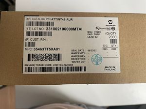 Mới và độc đáo ATTINY48-AUR Attiny48-aur attiny48aur attiny48 TQFP-32 4 KB Flash 256B 12 Mhz <span class=keywords><strong>8</strong></span> <span class=keywords><strong>bit</strong></span> vi điều khiển - Product Image 3