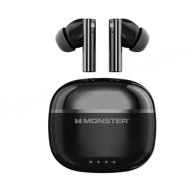 MonsterGT23 TWS Earphones & Headphones Open Wireless for Bt for High-Definition Calls for Running Sports Noise Cancelling