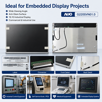 Panel LCD AUO G220SVN01.0 22 Inci 1680x1050 WSXGA+ Dual Channel LVDS 30 Pin MVA LCM untuk PC Industri Peralatan CNC
