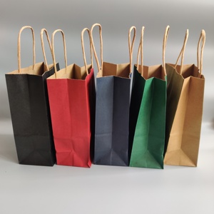 Whole Sale Kraft <b>Paper</b> Bags Goodie Women Party Bags for Kids Birthdays - Product Image 2