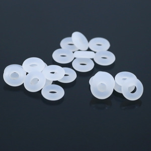 <b>Silicone</b> Pearl Spacer <b>Beads</b> For Jewelry Making White Round Faux Pearl DIY Accessories 62mm Yiwu Origin Unisex Everyday Wear - Product Image 4