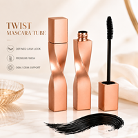 Maskara Rose Gold Twist untuk Bulu Mata Terdefinisi dengan Hasil Premium, Logo Kustom OEM ODM, Pabrik Kosmetik Label Pribadi