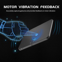 JOMAA Pavé tactile sans fil tri-mode pour Windows/Mac, souris pavé tactile portable BT sans fil/filaire avec trackpad multi-gestes