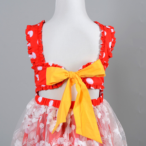 Fashion Kids Performance Costume Bow Knot gonna Holiday Birthday Party <span class=keywords><strong>Mouse</strong></span> <span class=keywords><strong>Minnie</strong></span> Lace Tutu Cotton Summer <span class=keywords><strong>minnie</strong></span> dress - Product Image 3