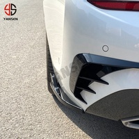 Séparateur latéral de diffuseur de pare-chocs arrière ABS pour BMW série 3 G20 320i 325i 330i M Sport 2019-2021 accessoires extérieurs